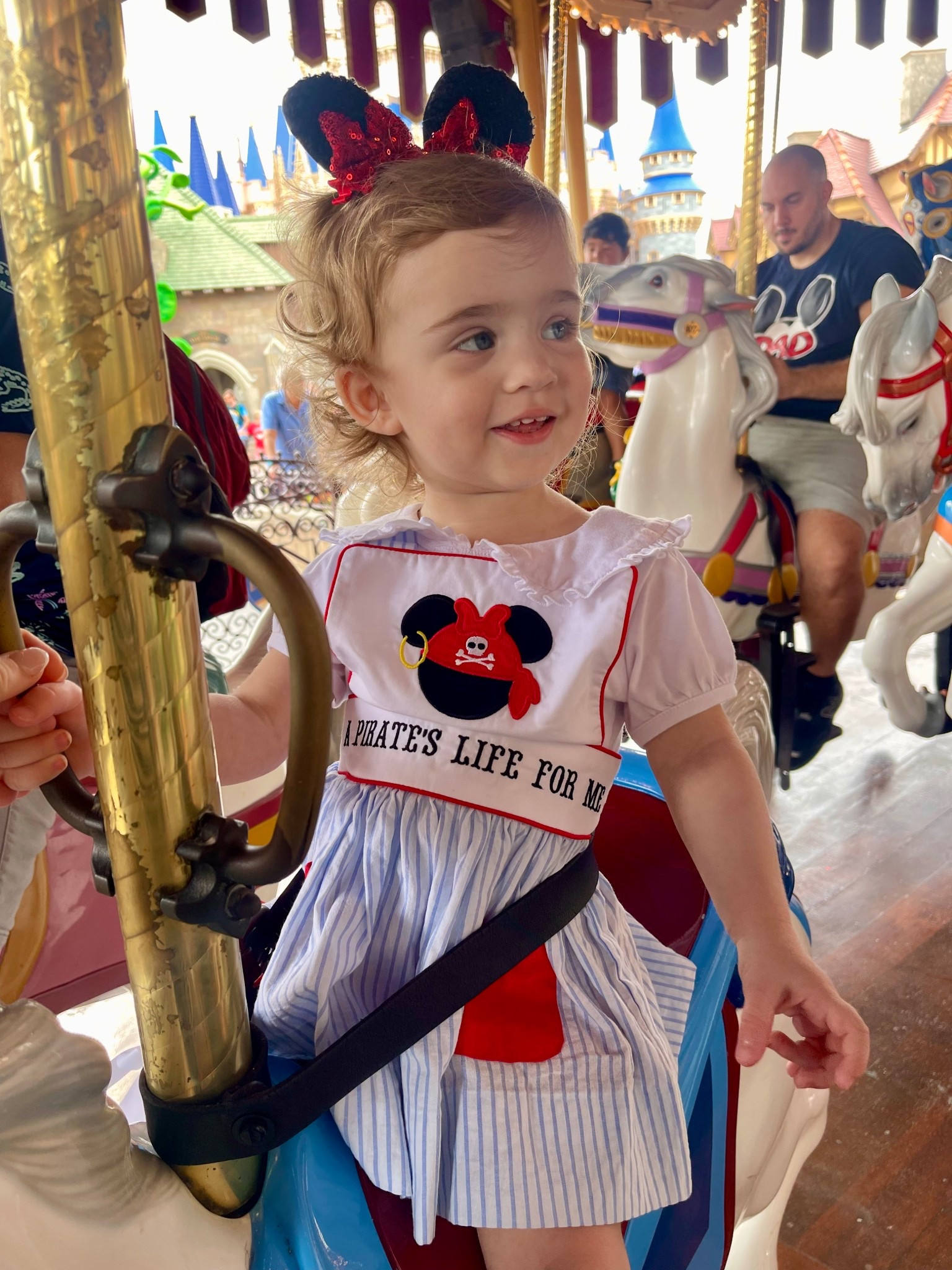 Mini Pirate Mouse 🏴‍☠️❤️✨ Disney Day Outfit



Our little pirate girl outside Pirates of the Caribbean and my heart can’t take it 😭❤️ The sweetest smocked pirate mouse dress with matching embroidered socks and the cutest little bow shoes — such a precious outfit for Magic Kingdom! Comfortable, breathable, and toddler-approved for long park days 👏

We used the baby mouse ears clip set for park days so she can wear ears without them falling off or hurting her head 🎀 Such a win! The Stride Rite bow shoes hold up SO well on walking days and don’t rub little feet — we love them!

Save this for your Disney outfits inspo, pirates theme days, MNSSHP, or your next magical vacation ✨🏰

🛍️ Everything shown is linked right here!

mickey mouse dress toddler • smocked disney outfit • toddler disney style • disney toddler girl outfit • disney trip outfits for kids • toddler park day outfits • pirates of the caribbean disney world • disney outfit ideas • comfortable toddler shoes • toddler headband bows • mini mouse ears clips toddler • travel outfit toddler • magical vacation family style

#LTKTravel #LTKKids #LTKBaby

#LTKKids #LTKTravel #LTKBaby