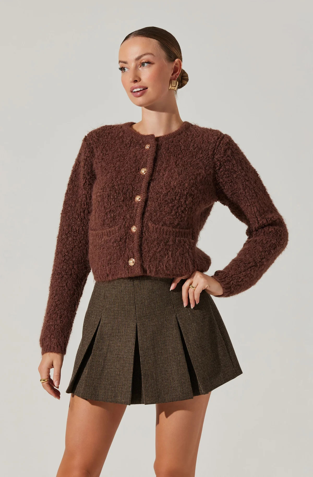 Myrtle Wool Blend Cardigan | ASTR The Label (US)
