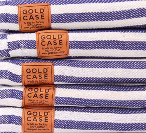 Set of 5 Original Smyrna Turkish Beach Towel by GOLD CASE - 70x39 - 100% Natural Cotton Extra Soft,  | Amazon (US)