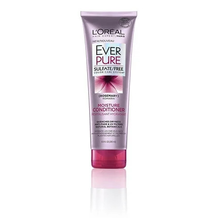 L'Oreal Paris EverPure Sulfate-Free Color Care System Moisture Conditioner, 8.5 Fluid Ounce | Walmart (US)