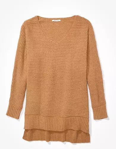AE Slouchy V-Neck Sweater | American Eagle Outfitters (US & CA)