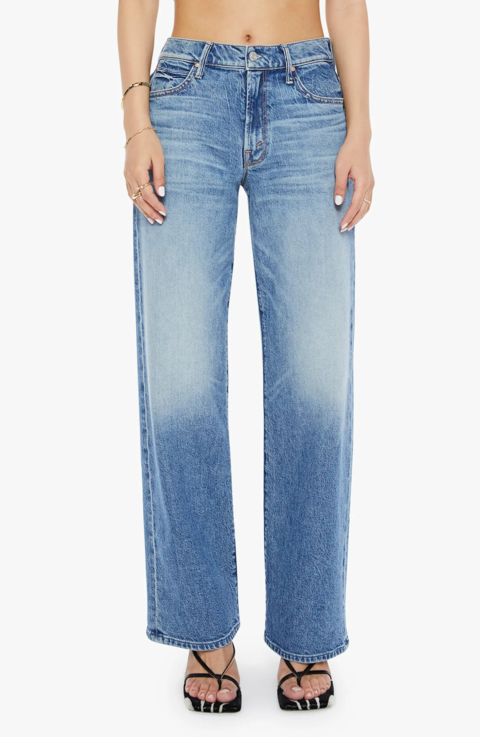 Lil' Tunnel Vision Sneak Wide Leg Jeans | Nordstrom