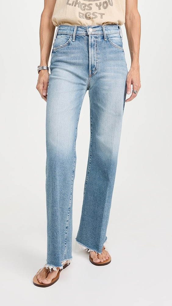 MOTHER Petite Lil Hustler Roller Fray Jeans | Shopbop | Shopbop