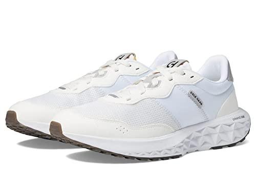 Cole Haan Women's Zerogrand All Day Runner Sneaker, Optic White/Harbor Mist/Optic White, 9.5 | Amazon (US)
