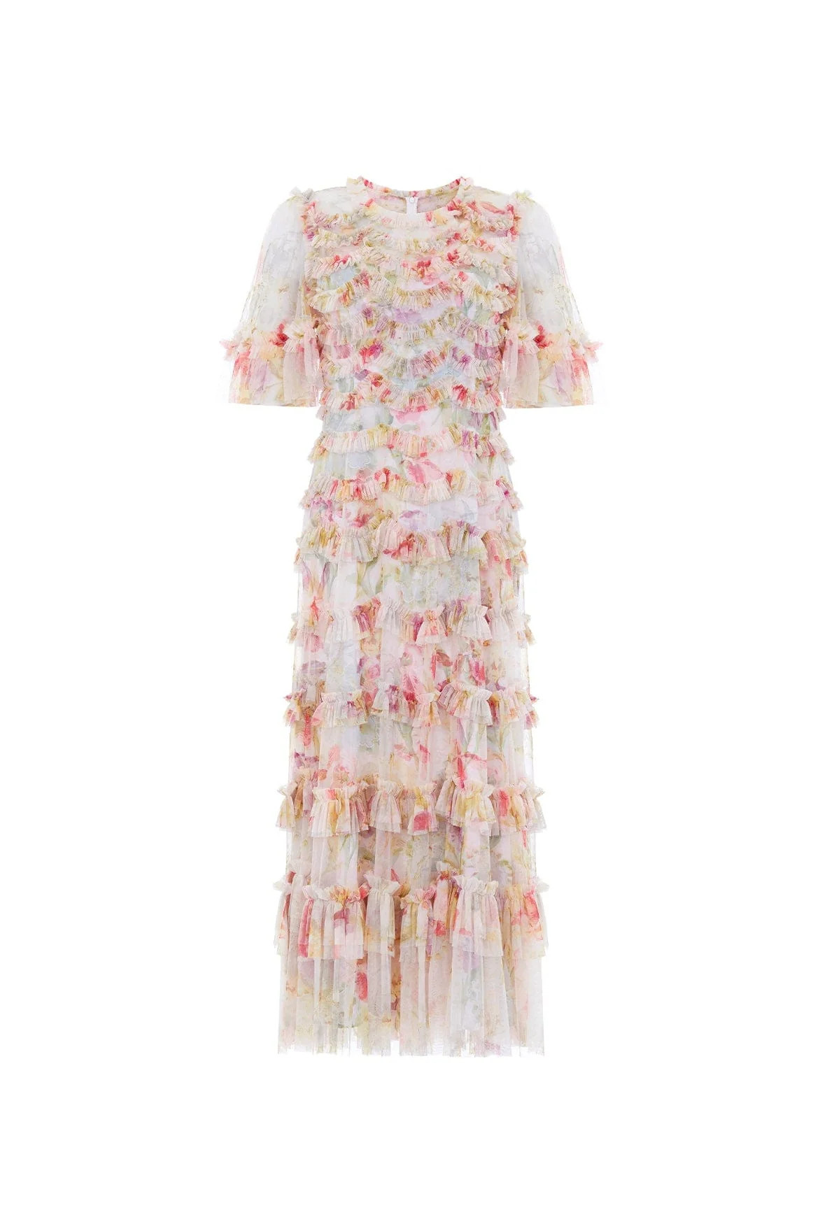 Iris Ruffle Ballerina Dress | Needle & Thread US