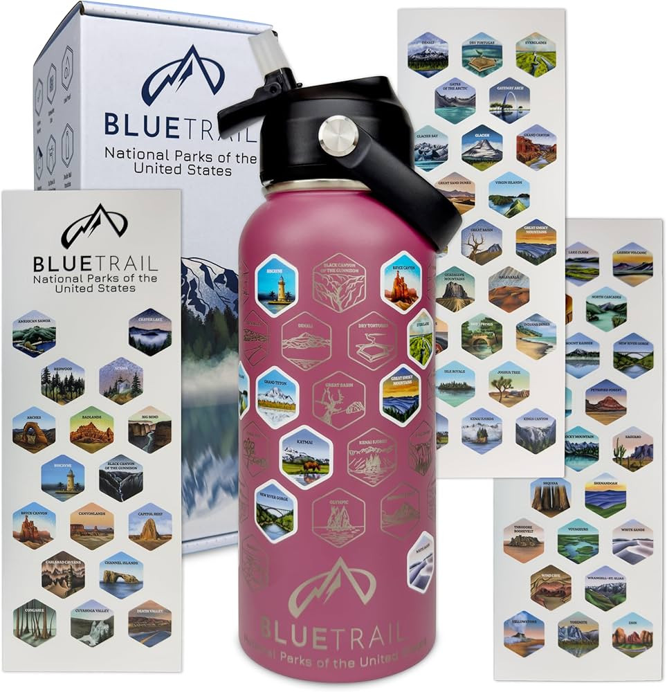 National Parks Water Bottle with Stickers | Amazon (US)