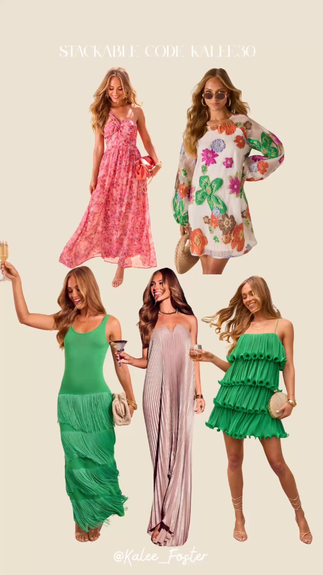 Fun summer dresses from Vici! My code Kalee30 is stackable with the existing 50% off sale!

#LTKFindsUnder100 #LTKSeasonal #LTKSaleAlert