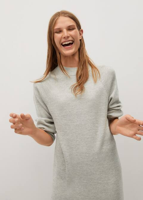Fine knitted dress | MANGO (UK)