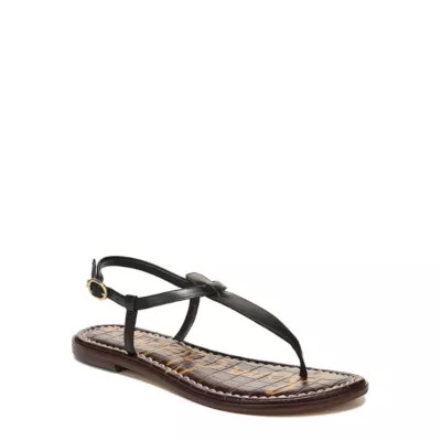 Sam Edelman Women's Gigi Thong Sandal, Black, 10M | Belk