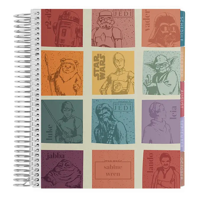 Special Edition Star Wars Classic Characters Anniversary Academic Planner | Erin Condren | Erin Condren