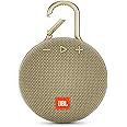 JBL Clip 3, Desert Sand - Waterproof, Durable & Portable Bluetooth Speaker - Up to 10 Hours of Pl... | Amazon (US)
