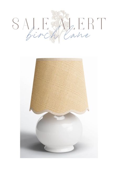 Sale on this cute lamp from Birch Lane 



#LTKHome #LTKSummerSales