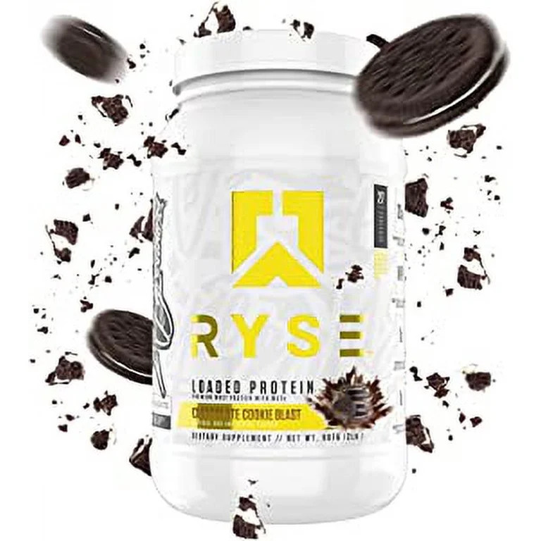 RYSE Up Supplements, Loaded Protein, Chocolate Cookie Blast, 2 Pounds | Walmart (US)