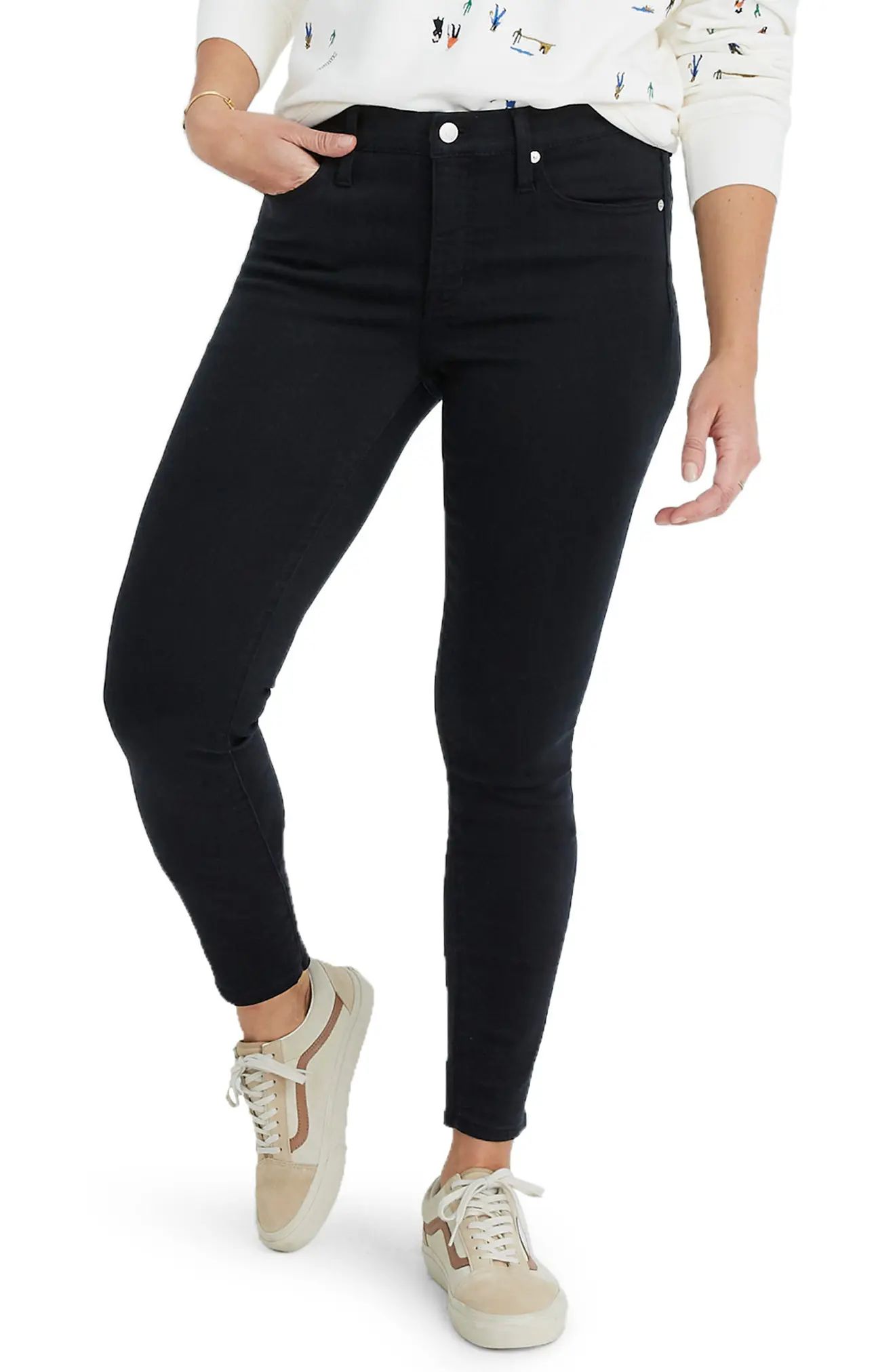 Women's Madewell 9-Inch High Waist Skinny Jeans | Nordstrom