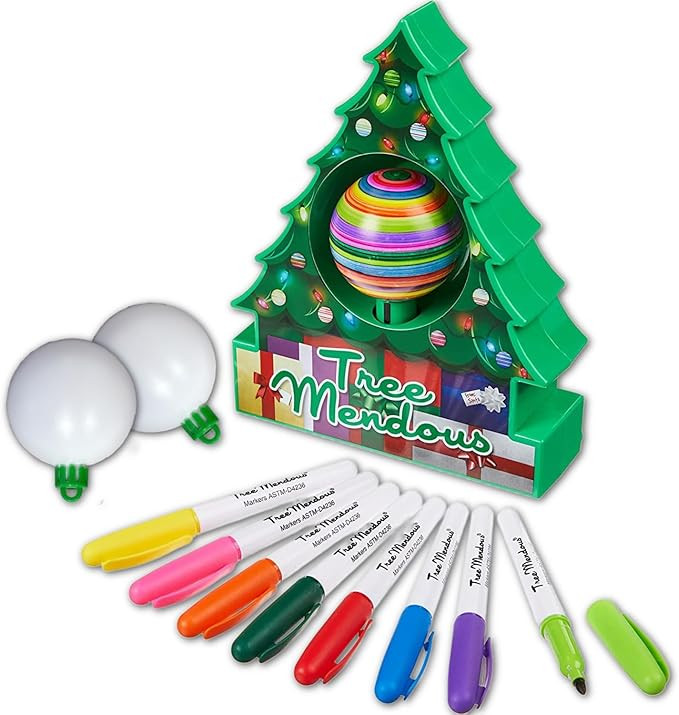 Christmas Tree Decorating Kit - Includes Christmas Tree DIY Ornament Decorating Spinner Arts and ... | Amazon (US)