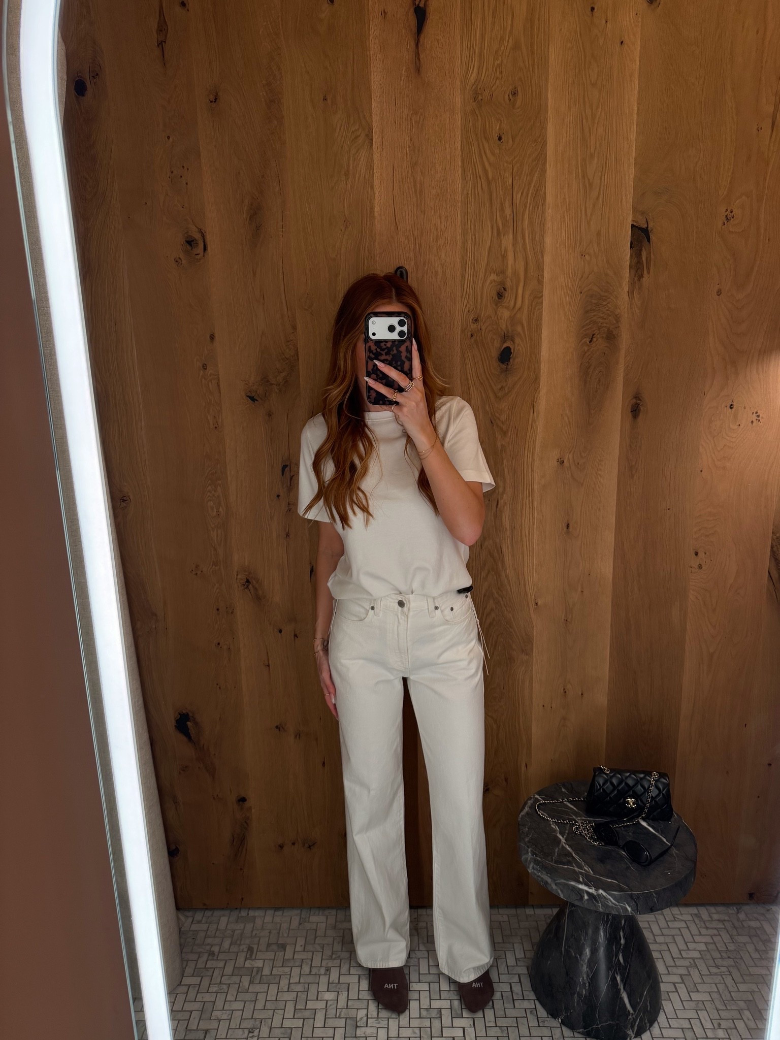 Aritzia white denim and white tshirt

#LTKootd #LTKdayinmylife