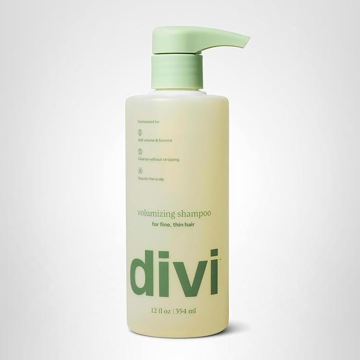 Amazon.com: Divi Volumizing Shampoo for Women and Men - Lightweight Volume Shampoo for Fine Hair ... | Amazon (US)