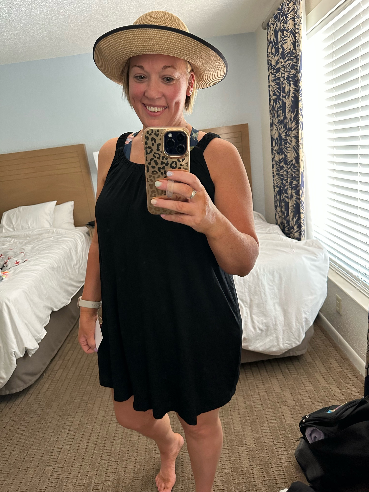 Simple black swimsuit coverup

#LTKswim #LTKFind #LTKstyletip