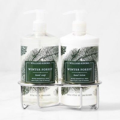 Williams Sonoma Winter Forest Hand Soap & Lotion Classic 3-Piece Set | Williams-Sonoma