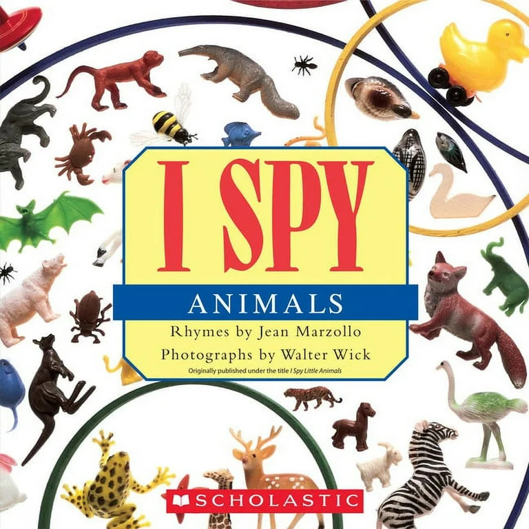 I Spy Animals Book (Hardcover) | Walmart (US)