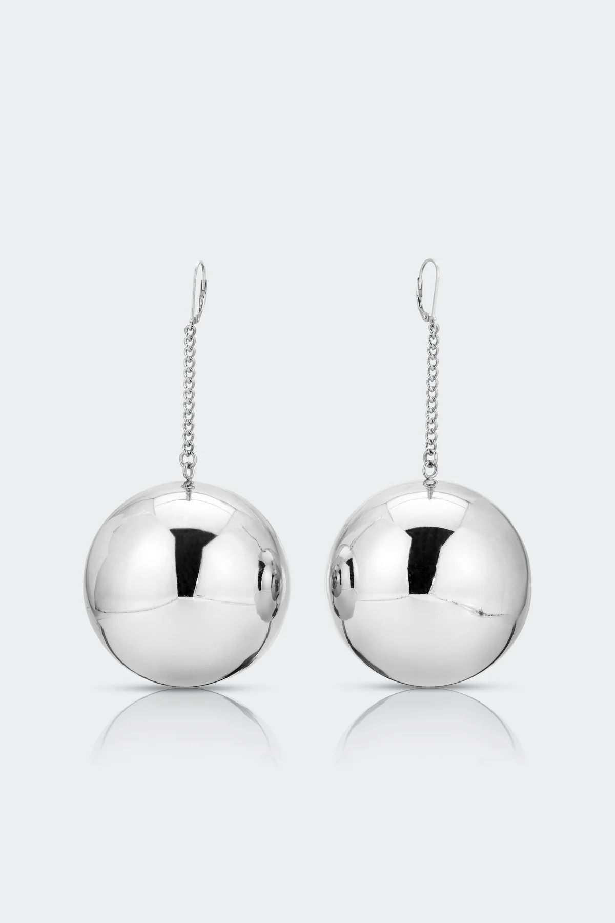 Disco Drop Earring in Silver | SIMONMILLER | Simon Miller