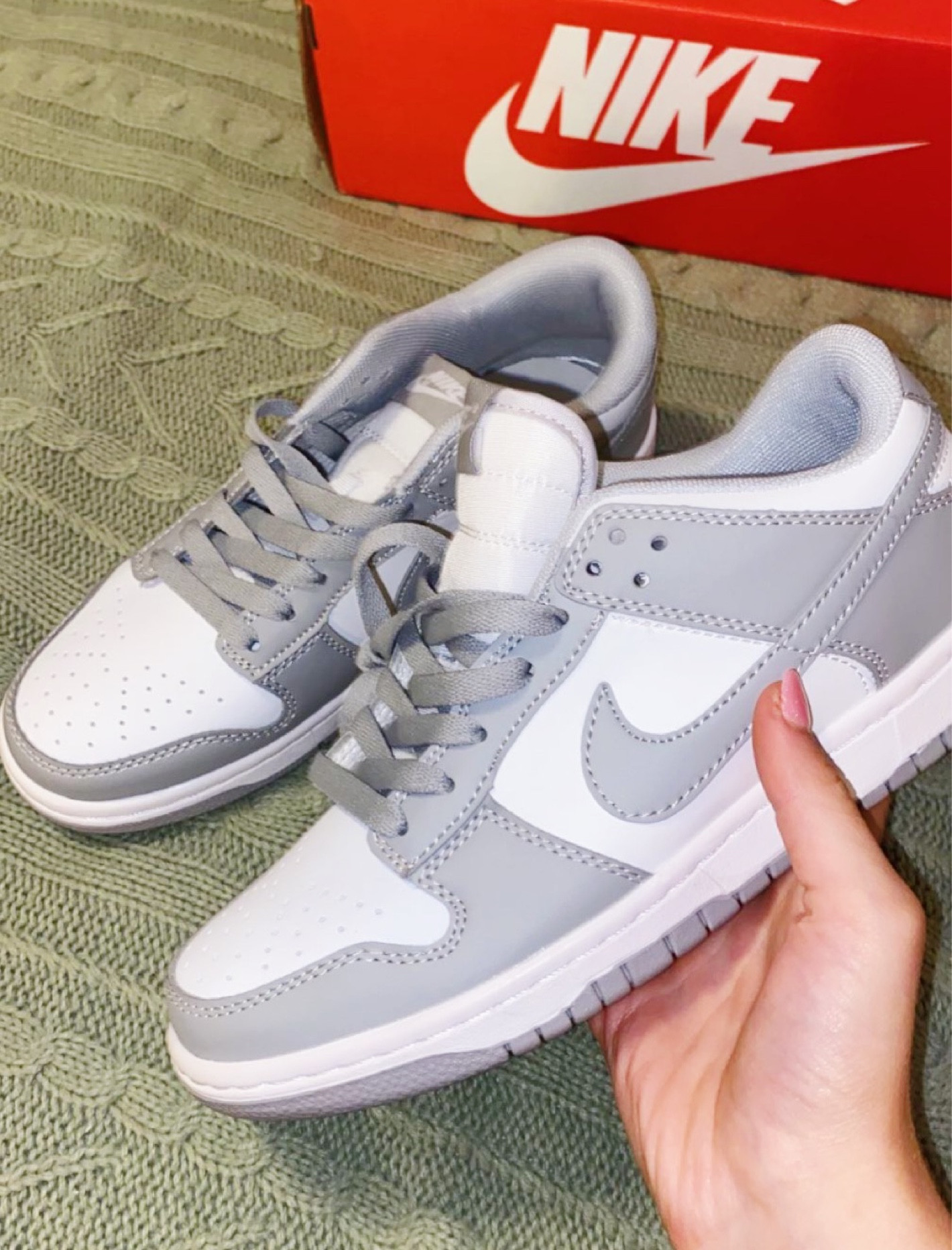 DHGATE Grey Fog Dunk Low Review!!! 