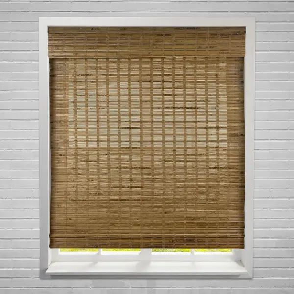 Arlo Blinds Dali Native Bamboo Roman Shades - Overstock - 22158775 | Bed Bath & Beyond