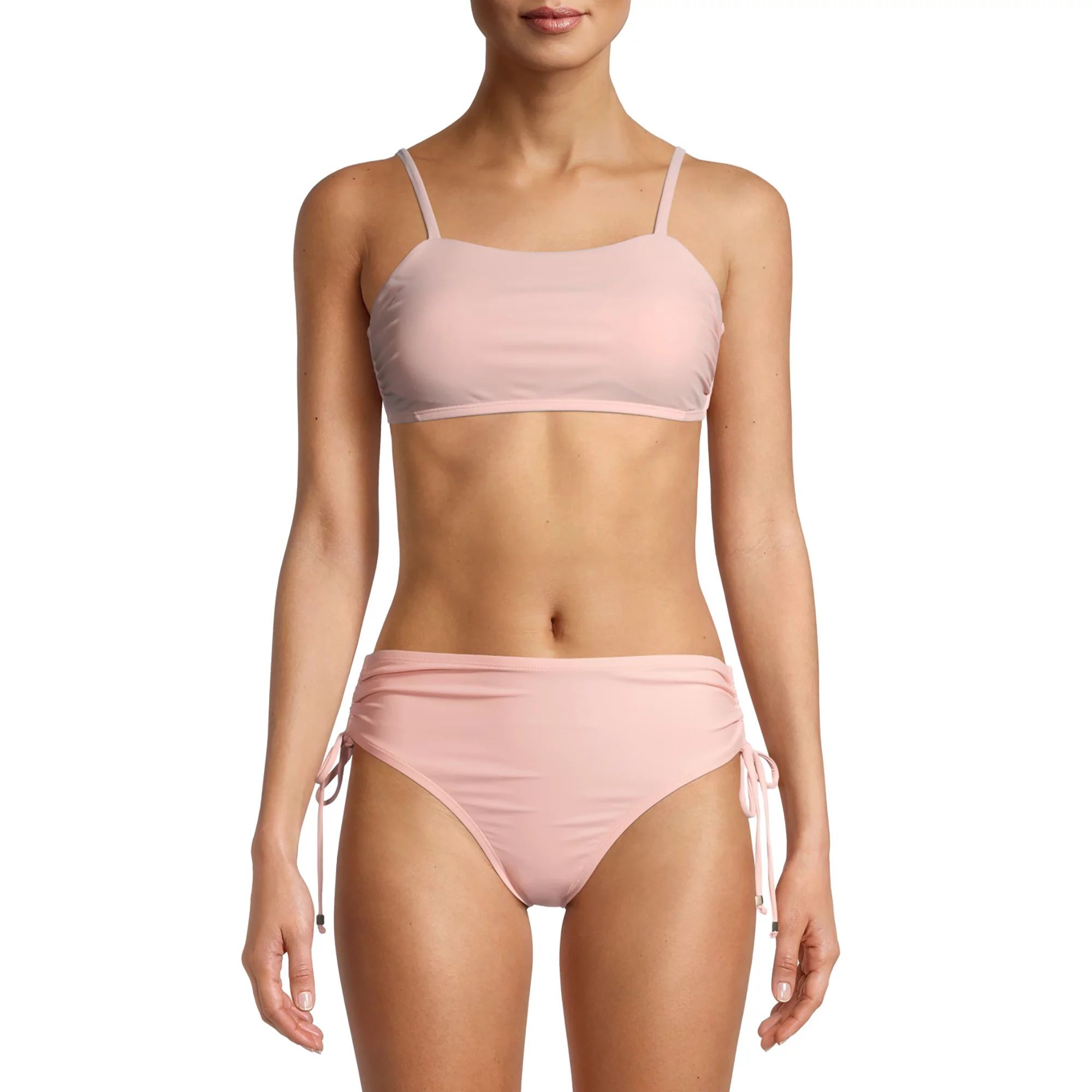Time and Tru Women’s Bralette Bikini Swimsuit Top | Walmart (US)