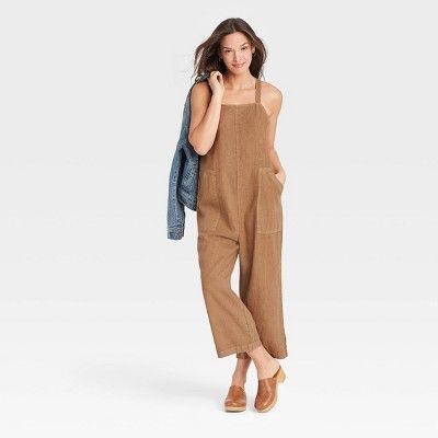 Women's Utility Cropped Jumpsuit - Universal Thread™ | Target