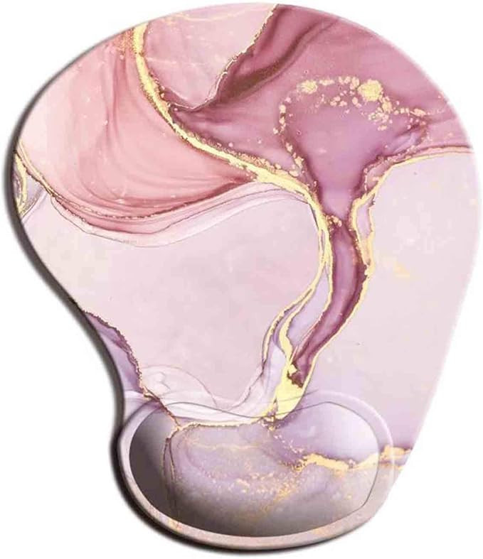 Amazon.com: Dooke Ergonomic Mouse Pad with Wrist Support, Cute Mouse Pads with Non-Slip PU Base f... | Amazon (US)