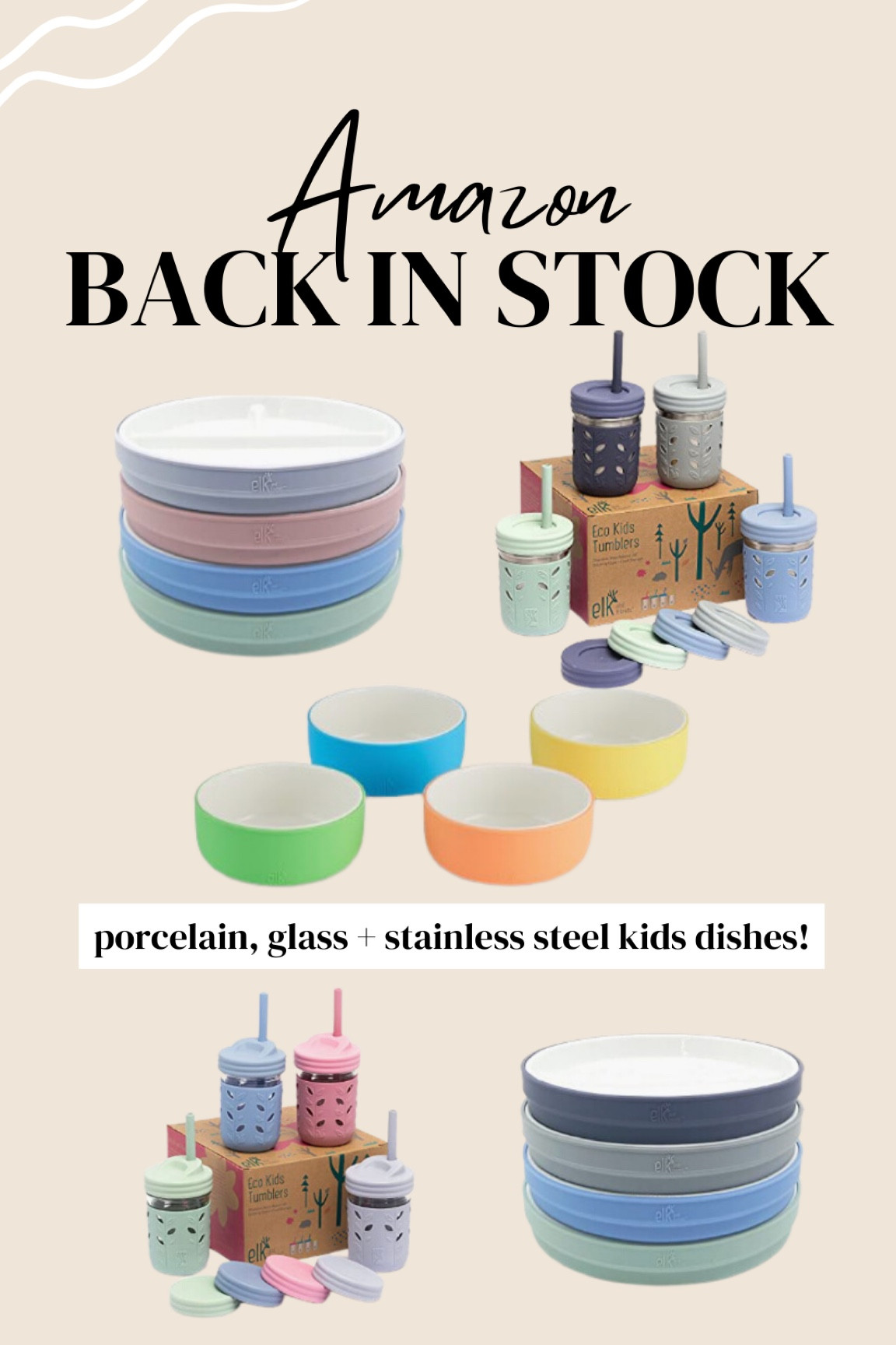 Our fav kid dishes are back in stock! 🌱 Non-plastic 

#LTKKids #LTKFamily