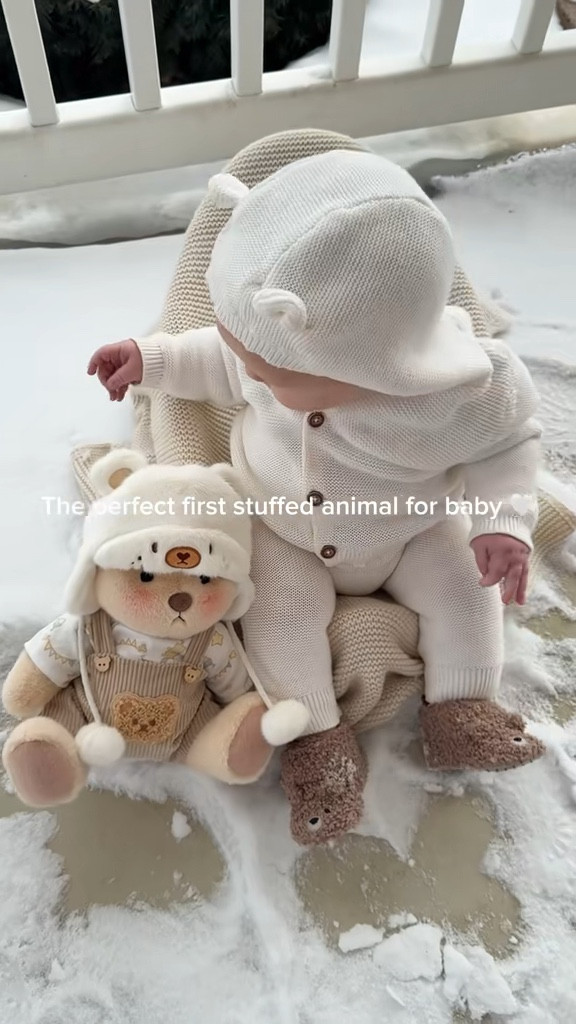 The perfect first stuffed animal for your baby.
So soft, comforting, and thoughtfully made for tiny hugs — a sweet keepsake they’ll love now and grow with over time. #ltkbaby
#ltkgiftideas
#babygiftideas
#babykeepsake
#babyshowergift
#ltkbaby
#babylove
#sweetbaby
#tinymoments
#firstteddy


#LTKBaby #LTKKids #LTKValentine
