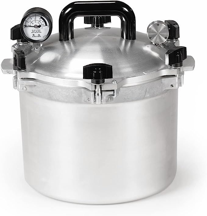 All American 1930: 10.5qt Pressure Cooker/Canner (The 910) - Exclusive Metal-to-Metal Sealing Sys... | Amazon (US)