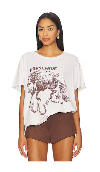 Airport Tee in Polo Club Graphic | Revolve Clothing (Global)