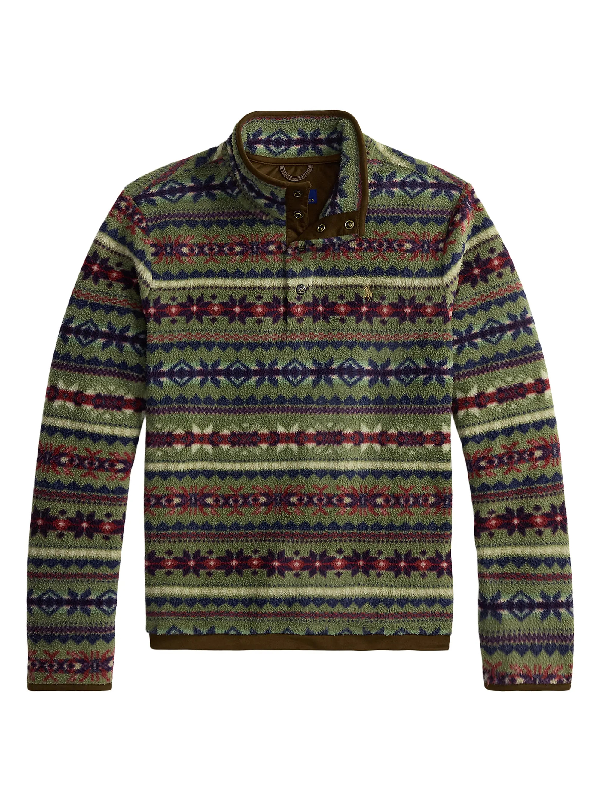 Fair Isle—Inspired Fleece Pullover | Saks Fifth Avenue