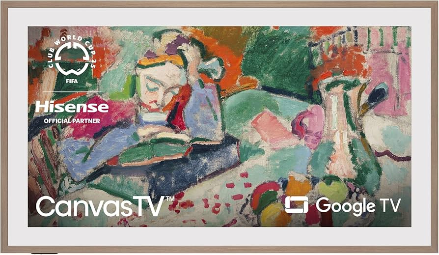 Hisense 65-Inch Class QLED 4K S7N CanvasTV™ Series Dolby Vision HDR Google Smart TV (65S7N) - 1... | Amazon (US)