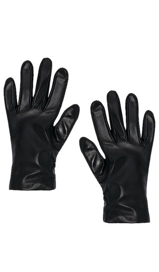 Short Classic Napa Glove in Black | Revolve Clothing (Global)