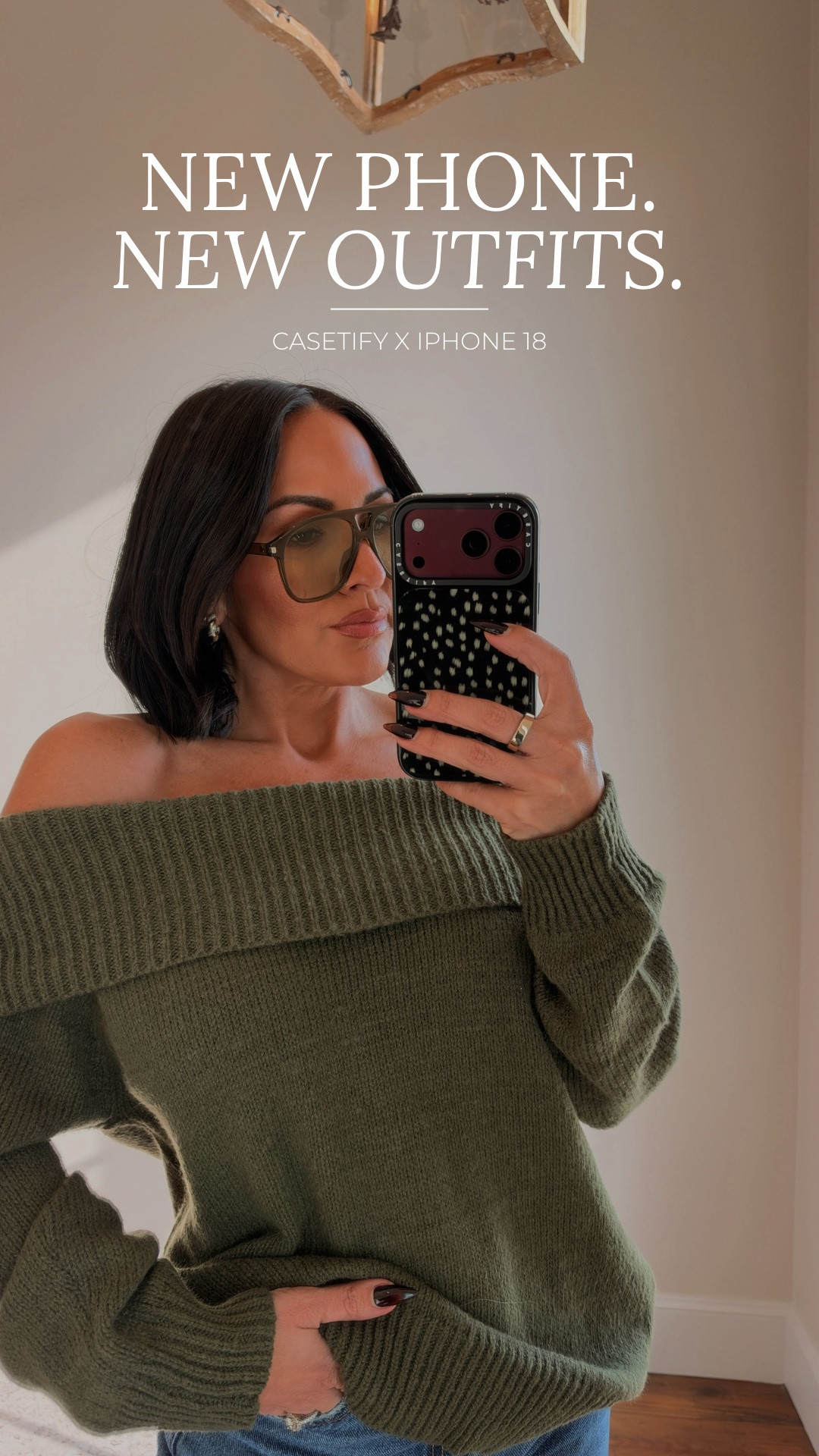 Okayyyy new iPhone 18 but can we talk about her outfits?! 🤣🖤

@CASETiFY really said your phone gets a fall wardrobe too and clearly they know me because-zebra, leopard + deer print?! I couldn’t have picked these better myself. 

And yes, they’re MagSafe because cute is important but we still have standards around here. 🤣

Which one are we putting on first? I genuinely can’t decide. 
#ad #CASETiFYPartner