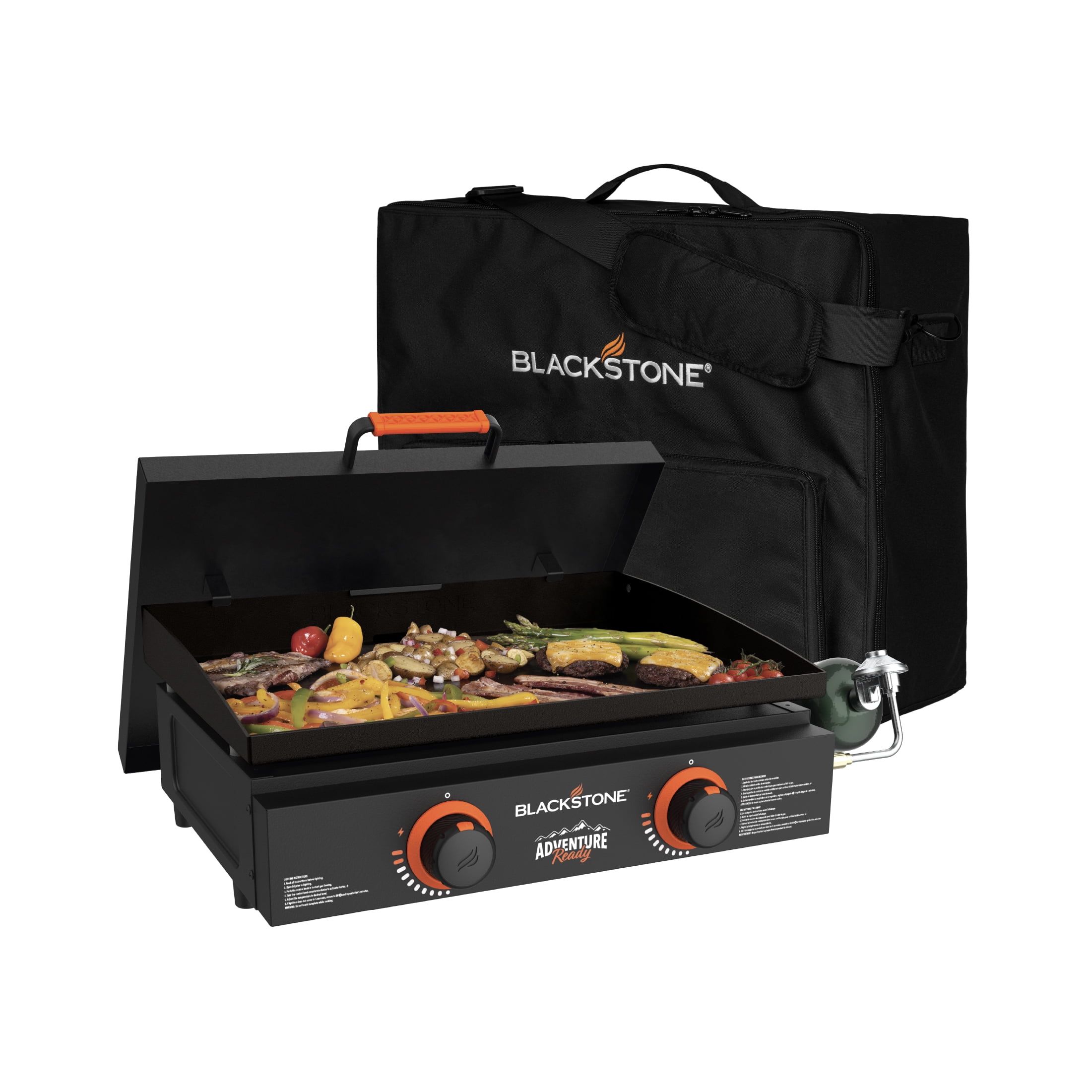 Blackstone Adventure Ready 22" Propane Griddle Gift Bundle in Black - Walmart.com | Walmart (US)