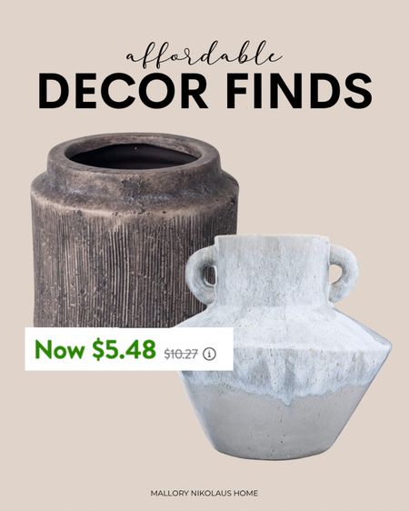 Can you believe the price on the stone look vases?! I included some of my favorite stems, too! 

#LTKhome #LTKbump #LTKsalealert