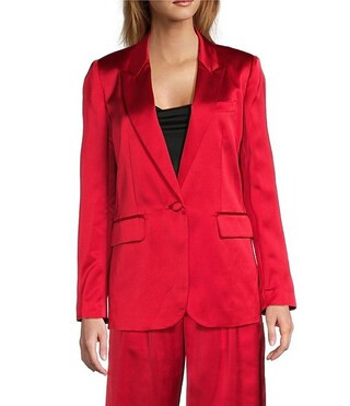 Antonio Melani Blade Satin Wide Leg Coordinating Trouser Pant | Dillard's | Dillard's