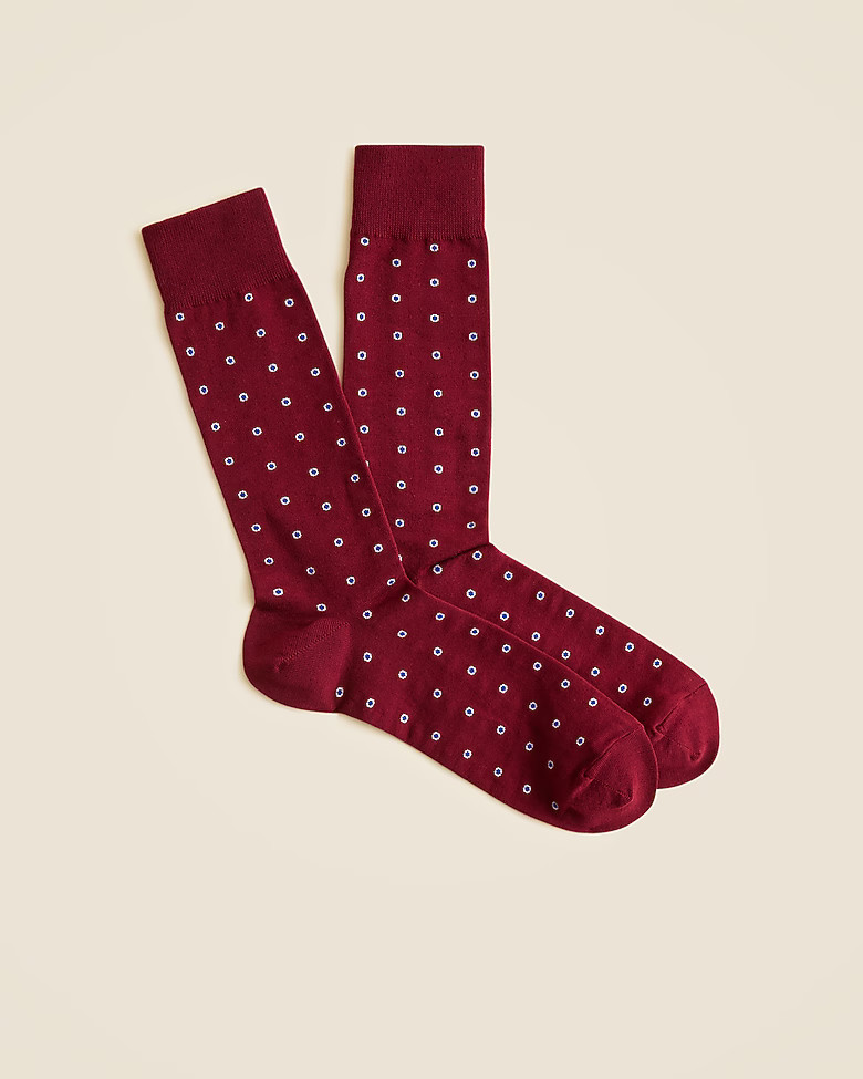 Dotted critter socks | J. Crew US