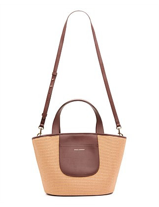 David Lawrence Menzia Raffia Tote Bag | David Jones | David Jones (Australia & New Zealand)