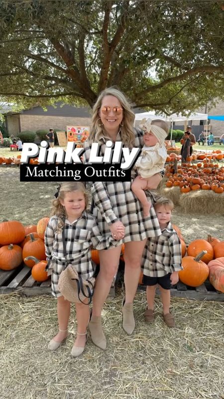 Use code october20 to save 20%
Size medium dress, size 5/6, size 3T

Family photos, fall outfits, fall dresses, pink lily, matching outfits, pumpkin patch, fall style, old navy style 

#LTKSeasonal #LTKfamily #LTKkids