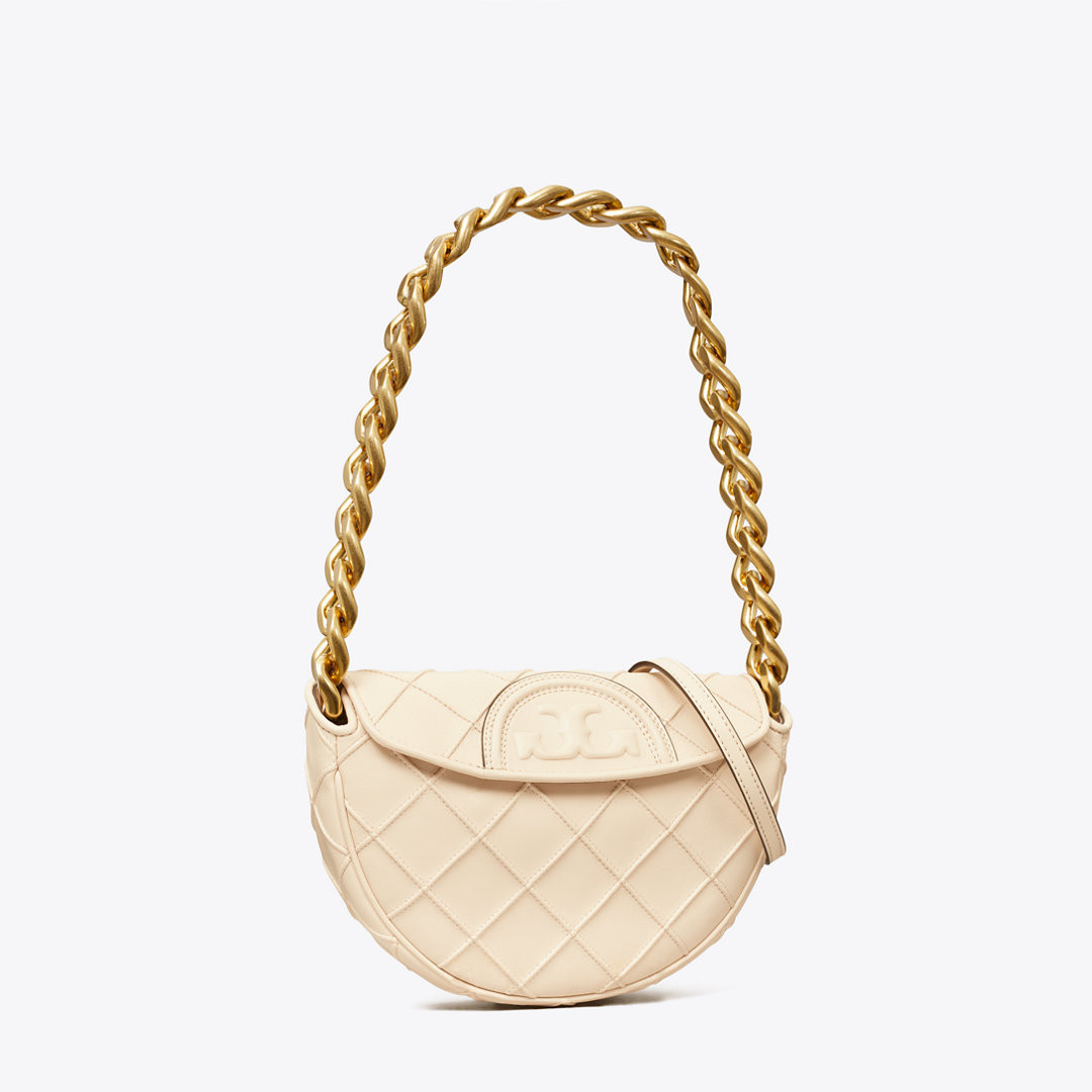 Tory Burch Mini Fleming Soft Crescent Bag | Tory Burch (US)