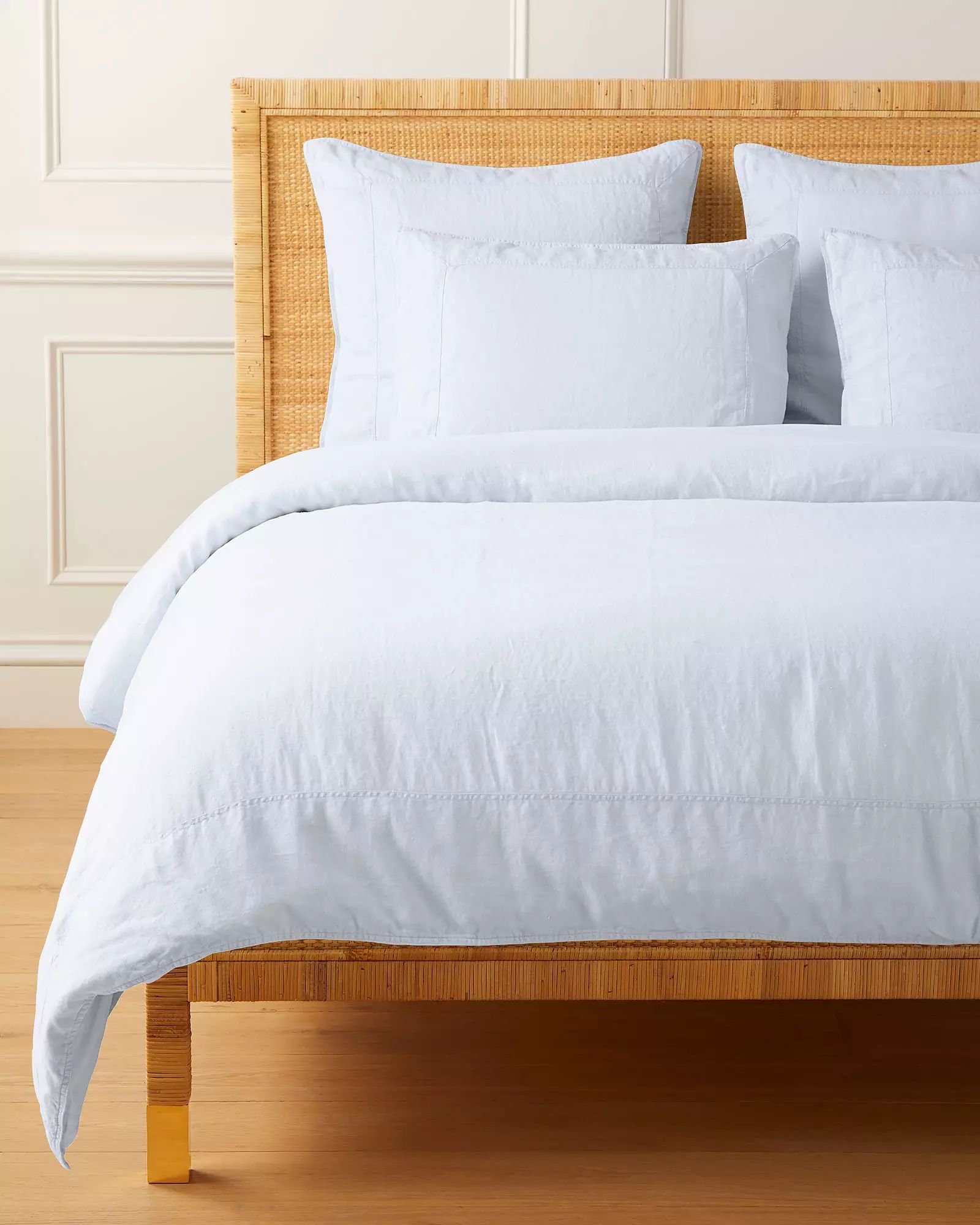 Positano Linen Duvet Cover | Serena and Lily