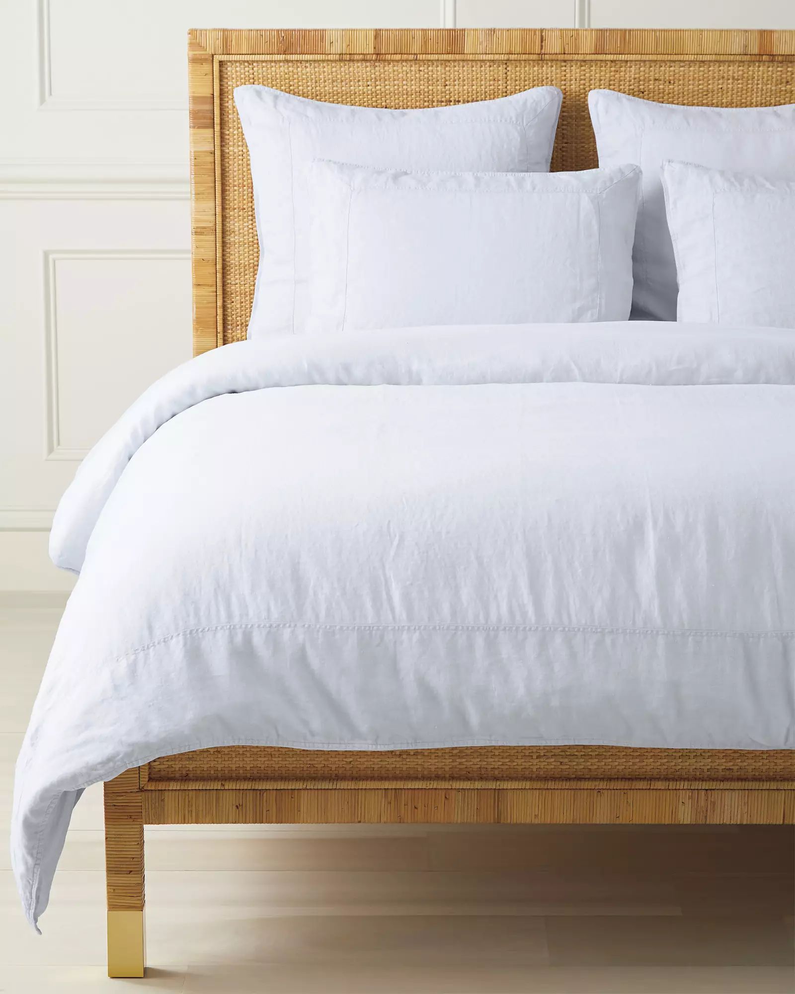 Positano Linen Duvet Cover | Serena and Lily