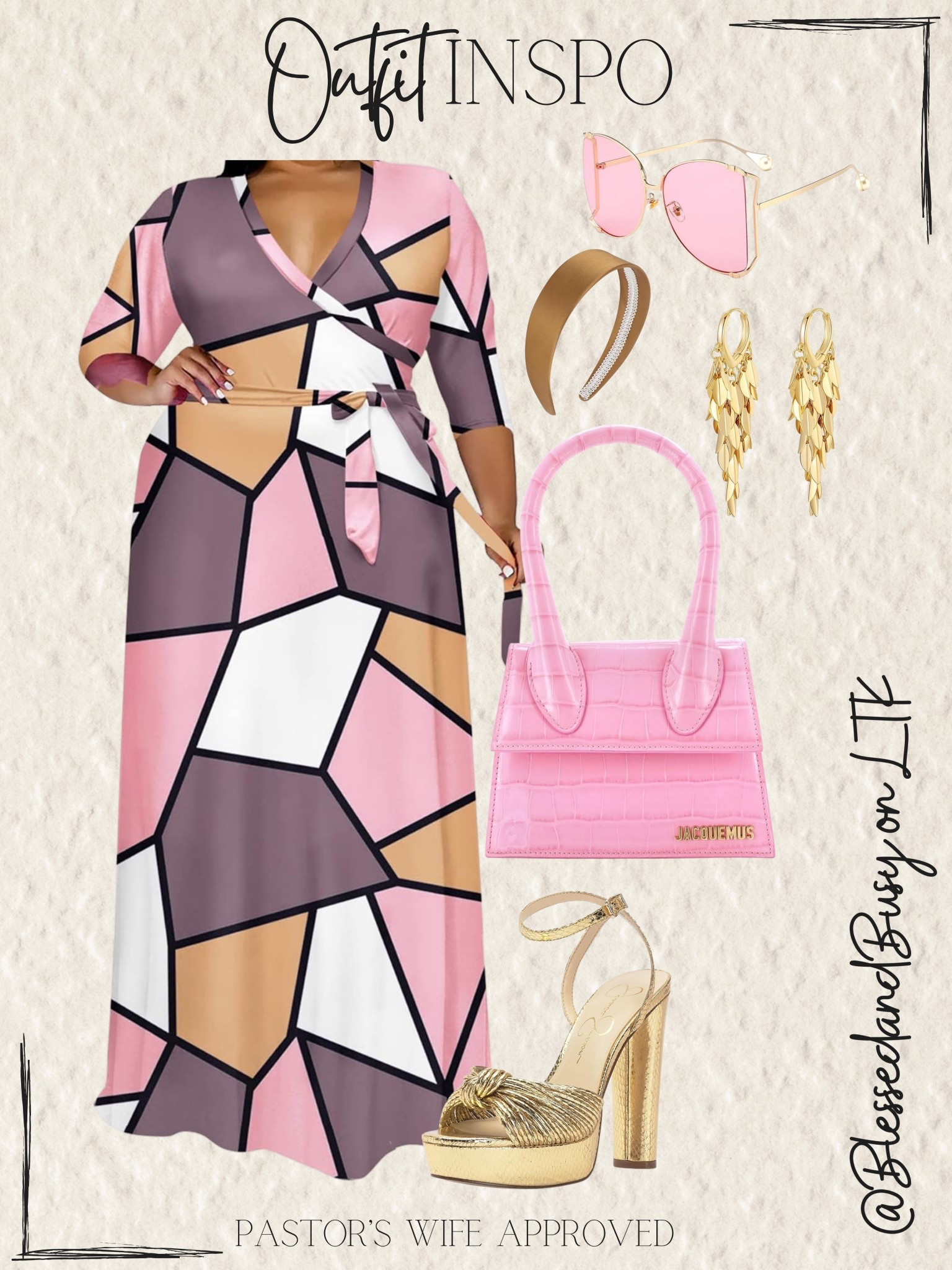 Serving spring vibes 🌸✨This patterned pink Spring dress and accessories are giving main character energy, perfect for spring Sundays, brunch dates, or whenever you want to feel effortlessly chic! 💕
It’s feminine, classy, and totally pastors wife-approved. From the soft pastel tones to the elegant details, this look is a whole vibe for the season.
Tap to shop the full fit on my LTK and get your spring style on point! ✨
#SpringStyle #PastorsWifeApproved #ModestFashion #LTKSpring #OutfitInspo #SundayBest #FeminineStyle

#LTKootd #LTKPlusSize #LTKOver40