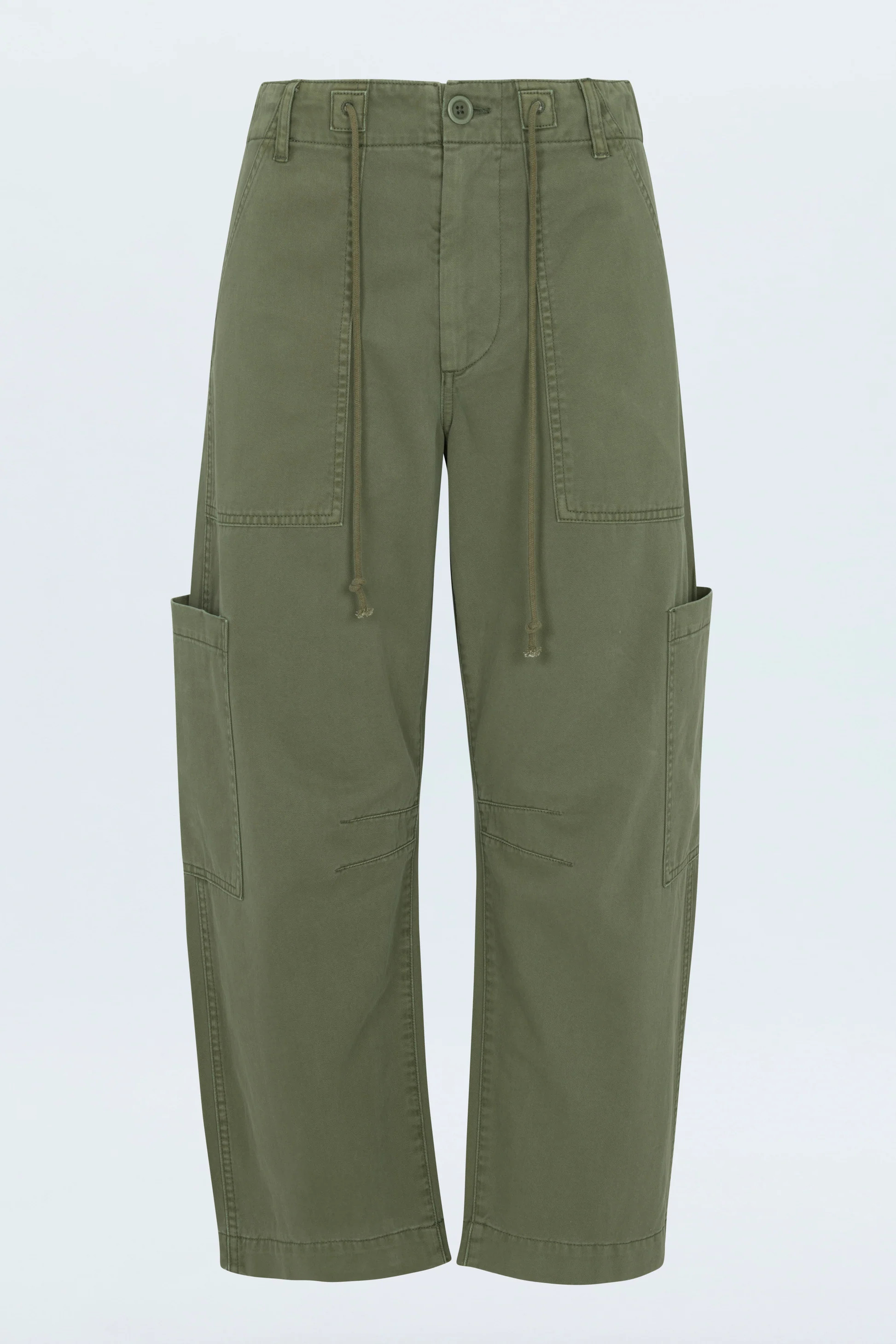 Sabrina Curved Utility Pants - Meadow | Pistola Denim