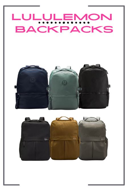 Lululemon backpacks 

#LTKGiftGuide #LTKstyletip #LTKunder100